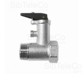 Клапан предохранительный 1/2" 7 бар, Купить sibteleco.com, Предохранительные клапаны