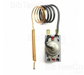 Термостат защитный SPC-М, 16А, TW, 110°С, 1250мм, капиллярный 250V, Купить sibteleco.com, Термостаты для водонагревателей
